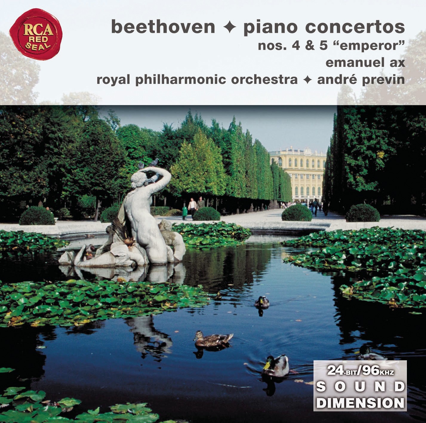 Beethoven, Piano Concertos Nos. 4 & 5 album cover