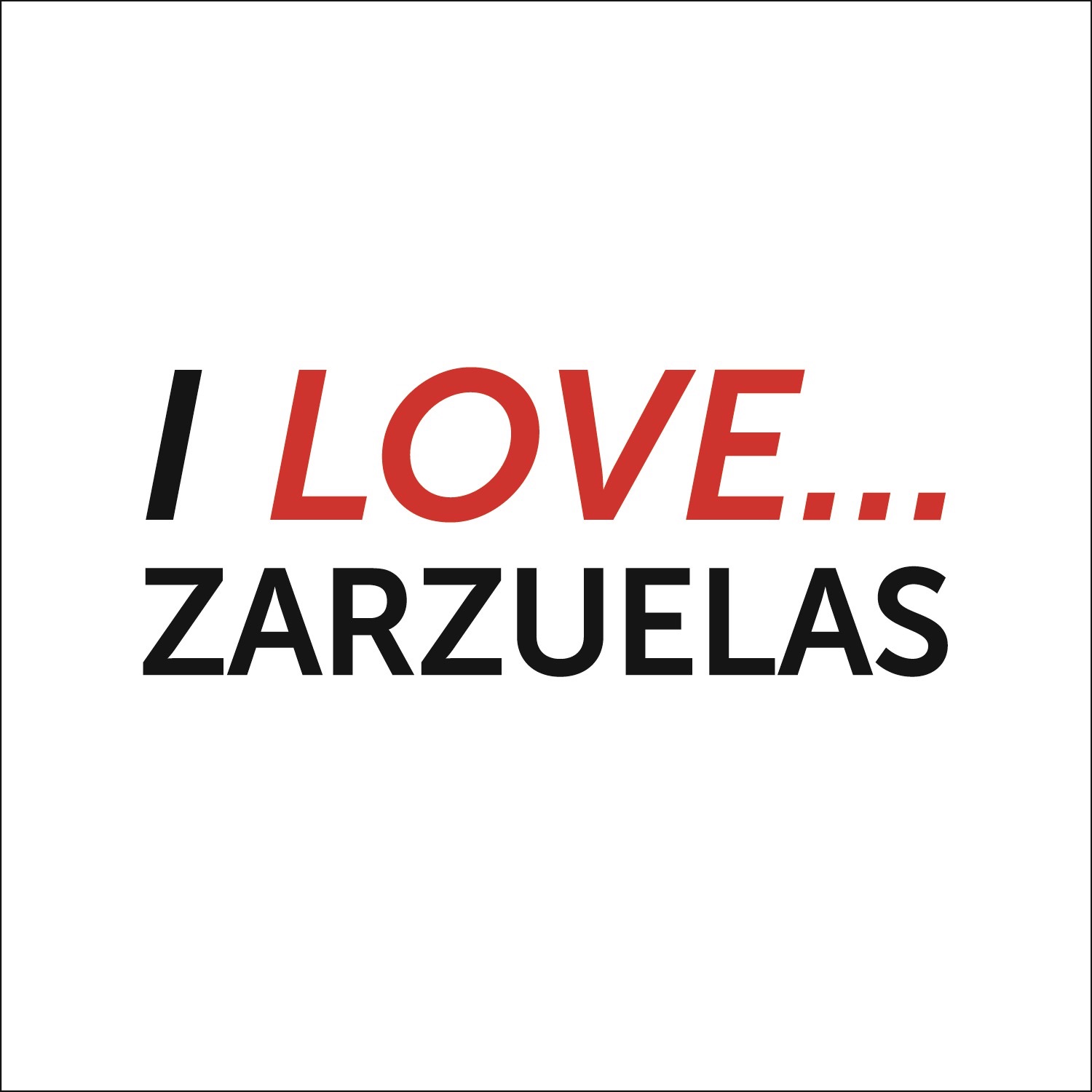 I Love Zarzuelas album cover