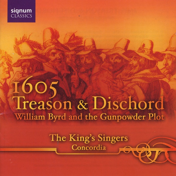 1605 Treason and Dischord: William Byrd and the Gunpowder Plot album cover
