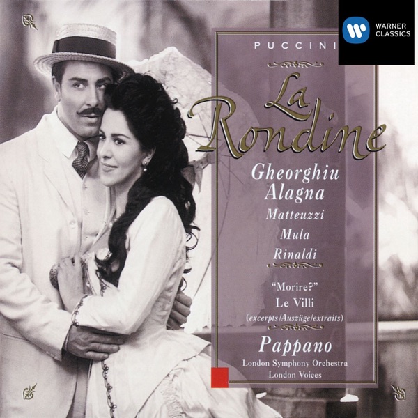 La Rondine - Puccini album cover