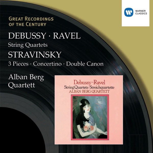 Debussy & Ravel: String Quartets & Stravinsky: 3 Pieces, Concertino & Double Canon album cover