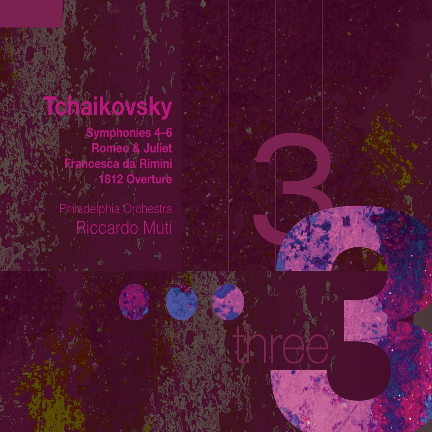 Tchaikovsky: Symphonies 4-6 album cover