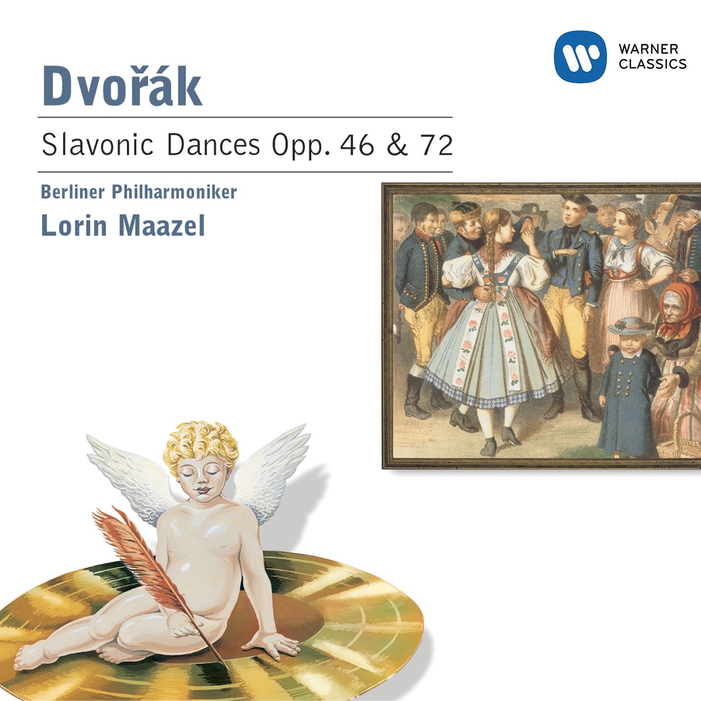 Dvorak: Slavonic Dances Opp. 46 & 72 album cover
