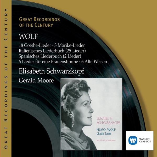 Great Performances of the Century - Wolf: Lieder album cover