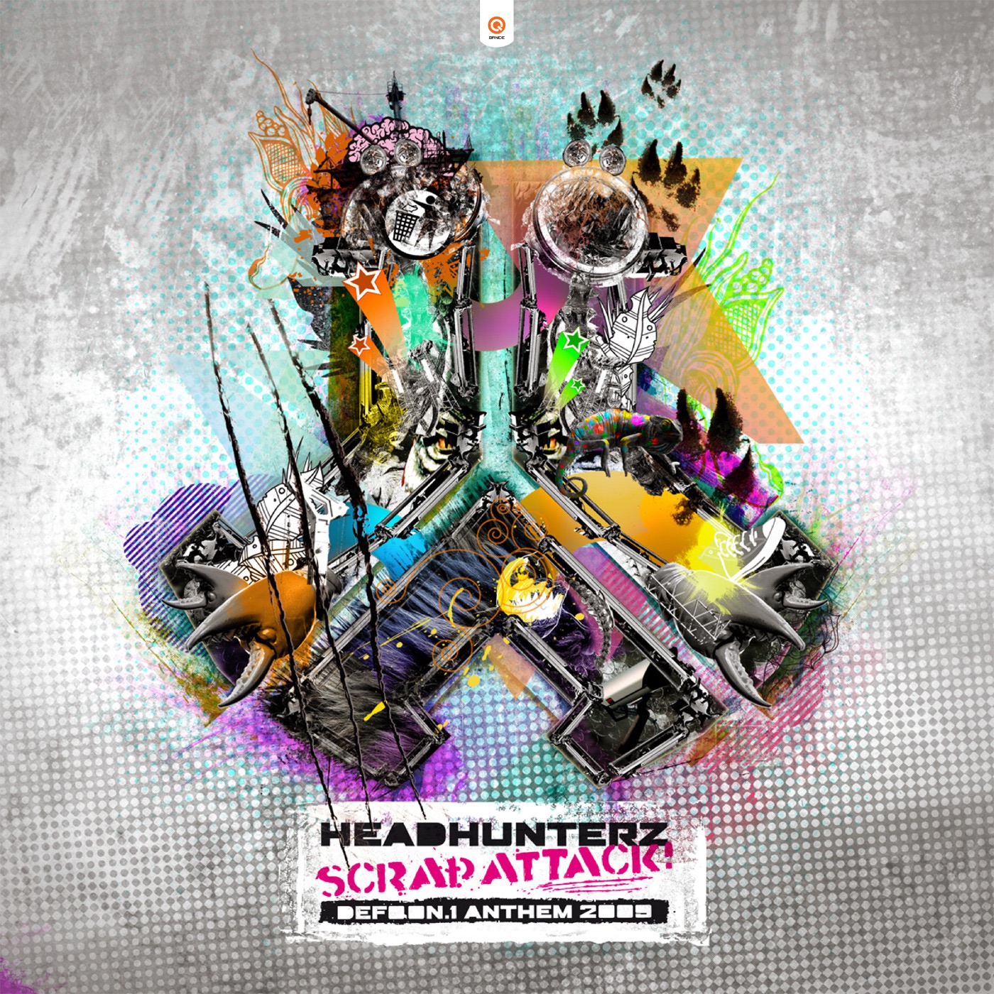 Scrap Attack (Defqon.1 Anthem 2009) - Single album cover