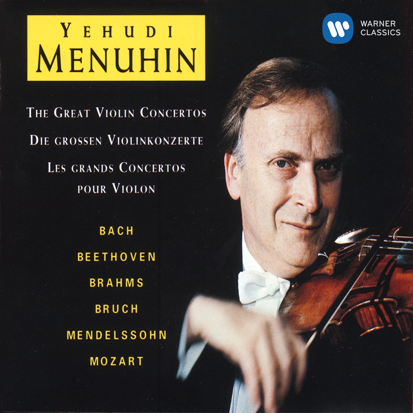 The Great Violin Concertos album cover