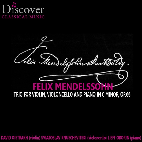 Mendelssohn: Trio for Violin, Violoncello and Piano in C Minor album cover