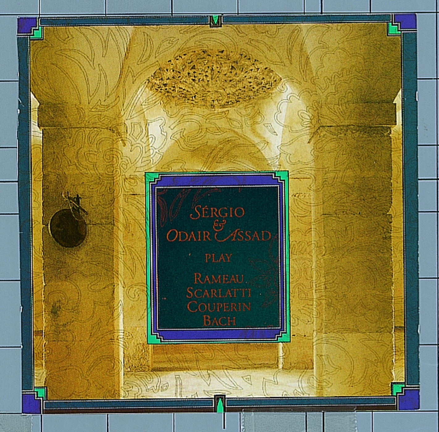 Sérgio & Odair Assad Play Rameau, Scarlatti, Couperin & Bach album cover