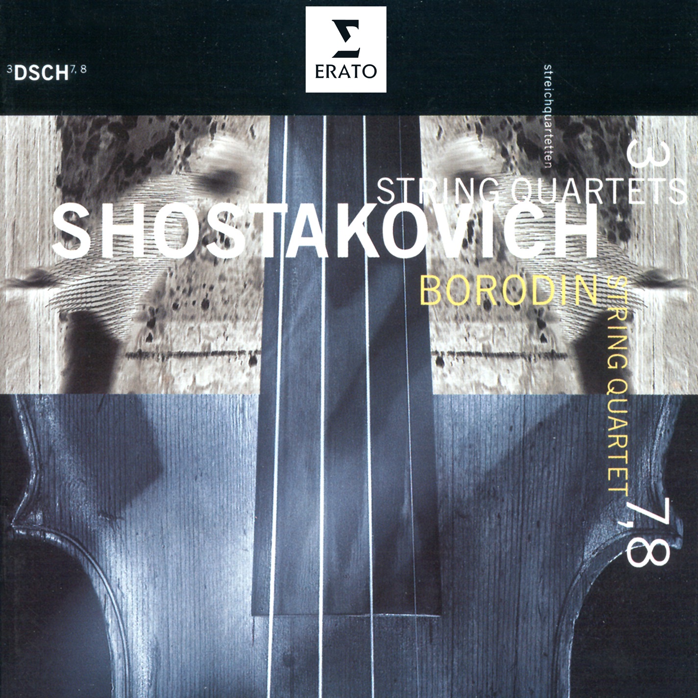 Shostakovich: String Quartets Nos. 3, 7 & 8 album cover