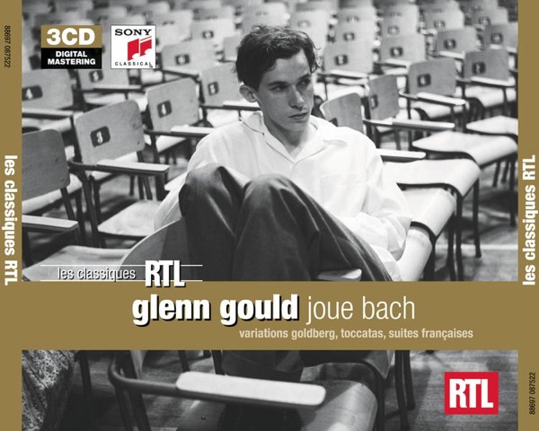 Glenn Gould joue Bach album cover
