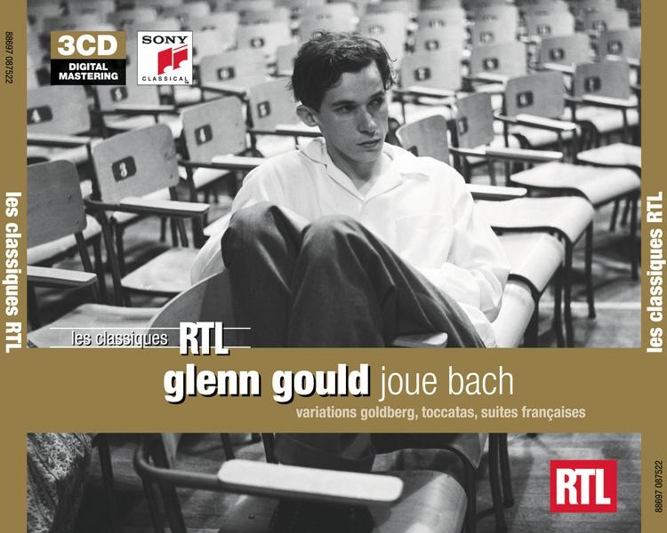 Glenn Gould joue Bach album cover