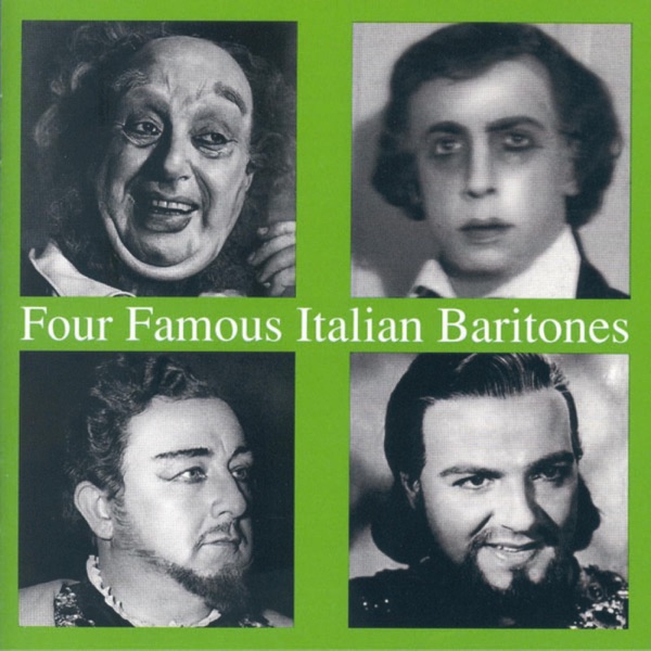 Four Famous Italian Baritones album cover