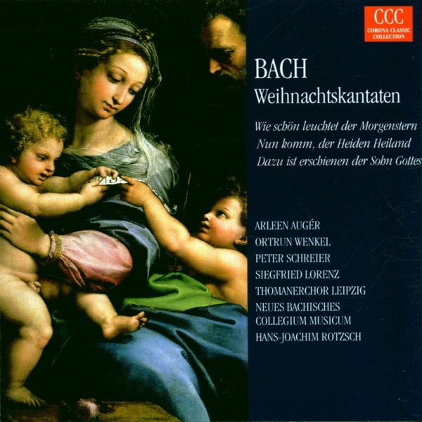 Johann Sebastian Bach: Weihnachtskantaten BWV 1/61/40 album cover