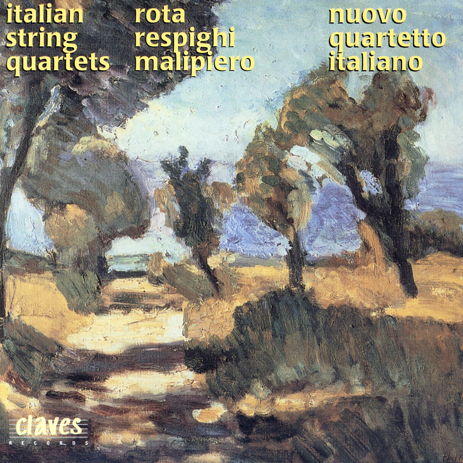Three Italian String Quartets album cover
