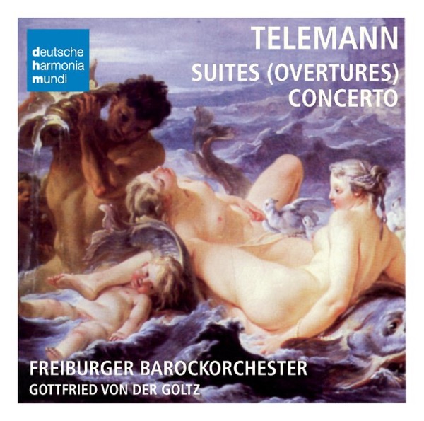 Telemann: Concertos & Ouvertures - MIT KATALOG album cover