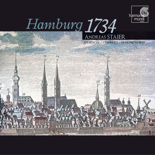 Hamburg 1734: Oeuvres pour clavecin (Harpsichord Works) album cover
