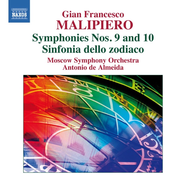 Malipiero: Symphonies Nos. 9 & 10 album cover