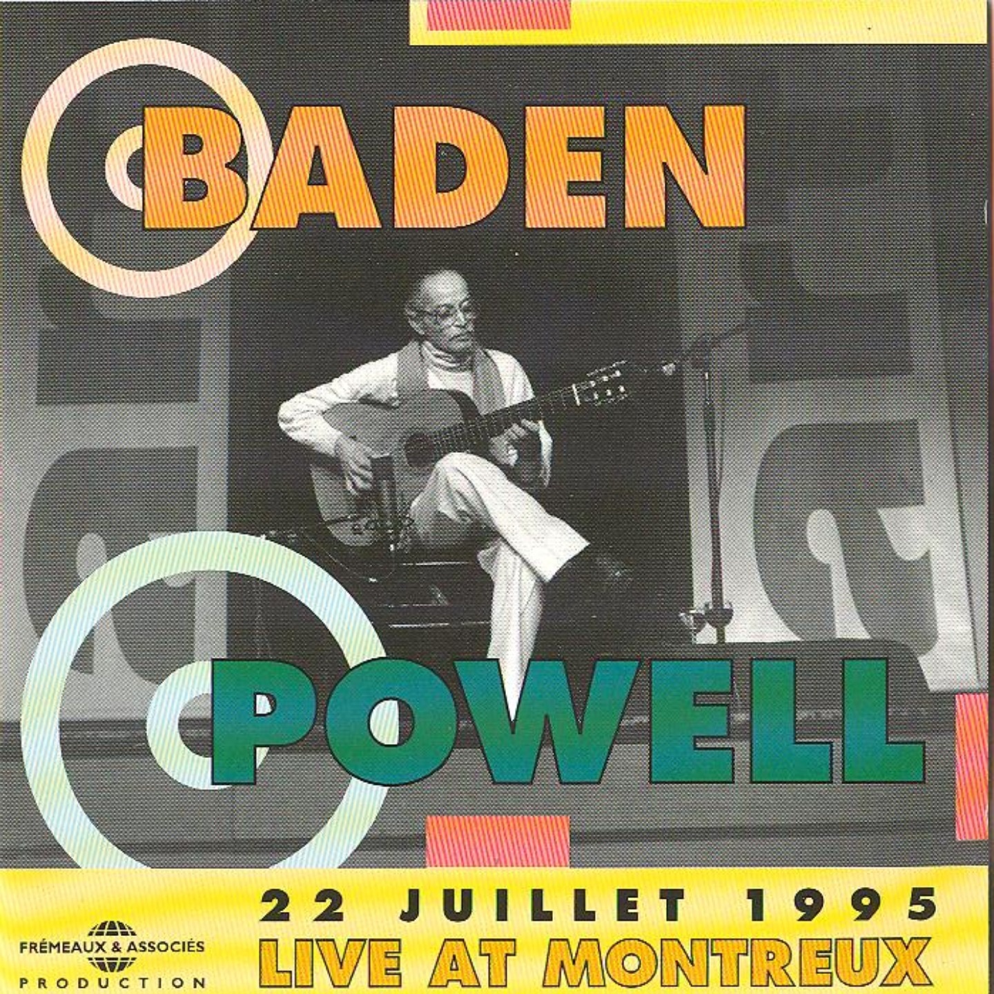 Baden Powell Live At Montreux 1995 album cover