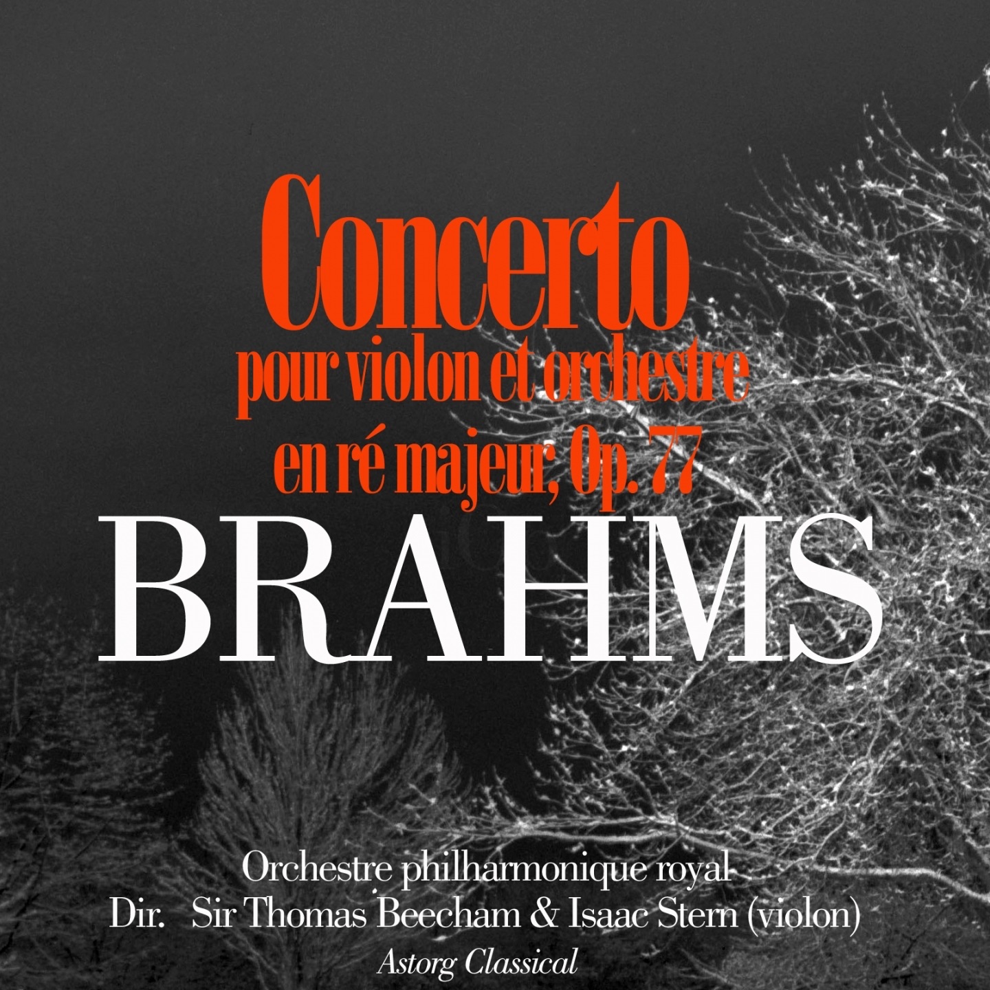 Brahms: Concerto pour violon et orchestre en ré majeur, Op. 77 album cover
