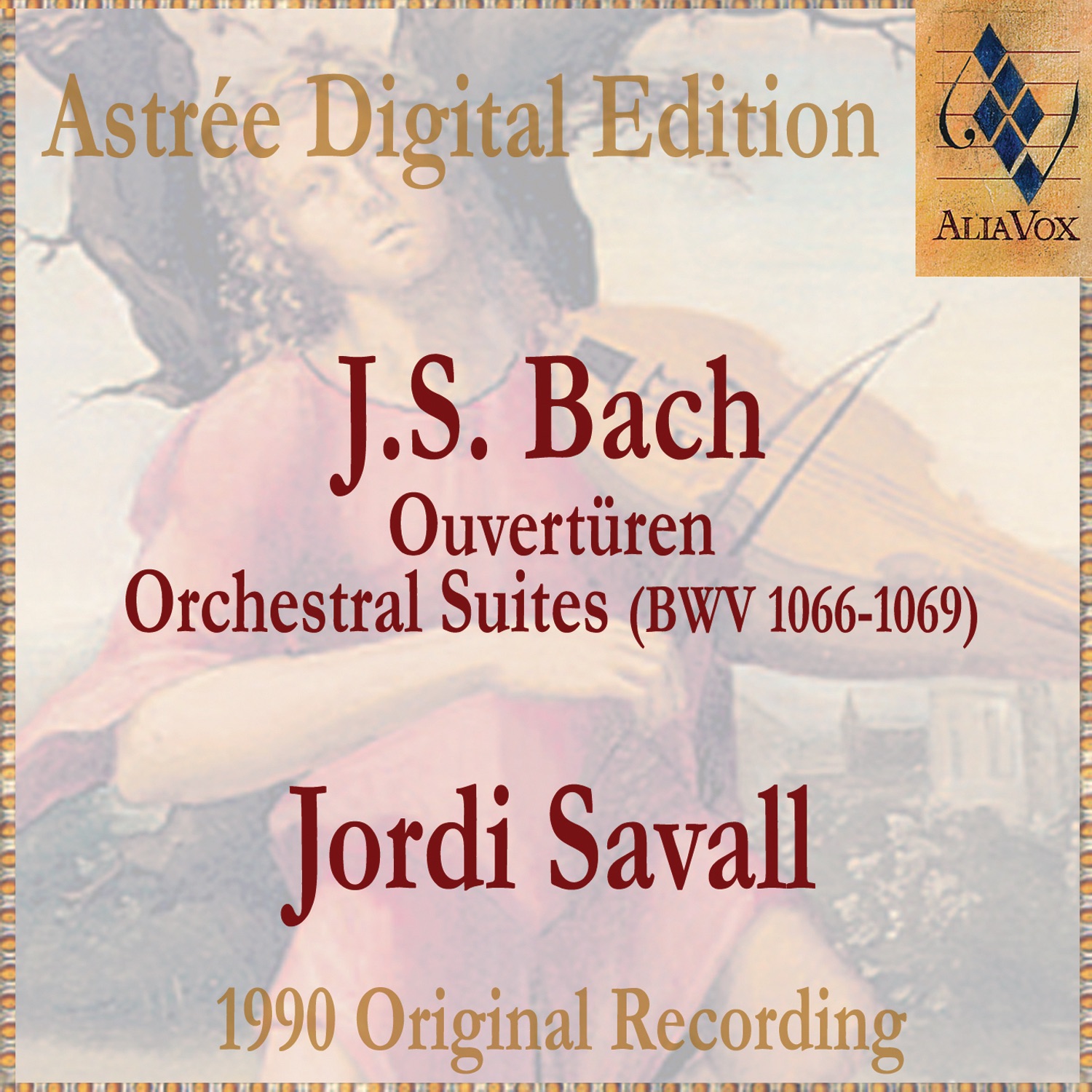 Johann Sebastian Bach: Orchestral Suites (Ouvertures) Bwv1066-1069 album cover