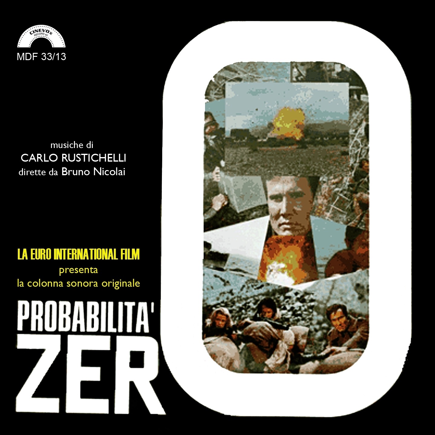 Probabilita' zero (Original Motion Picture Soundtrack) album cover