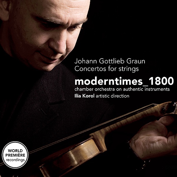 Graun: Concertos for Strings album cover