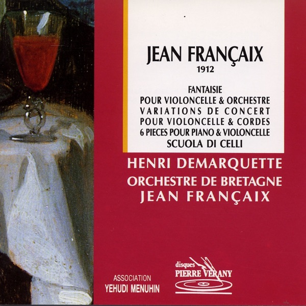 Francaix : Fantaisie pour violoncelle album cover