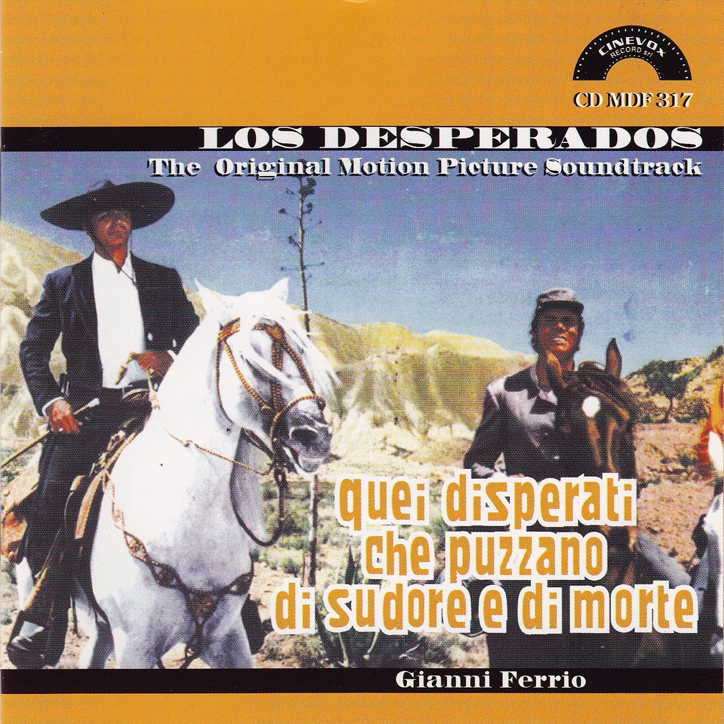 Quei disperati che puzzano di sudore e di morte (Original Motion Picture Soundtrack) album cover