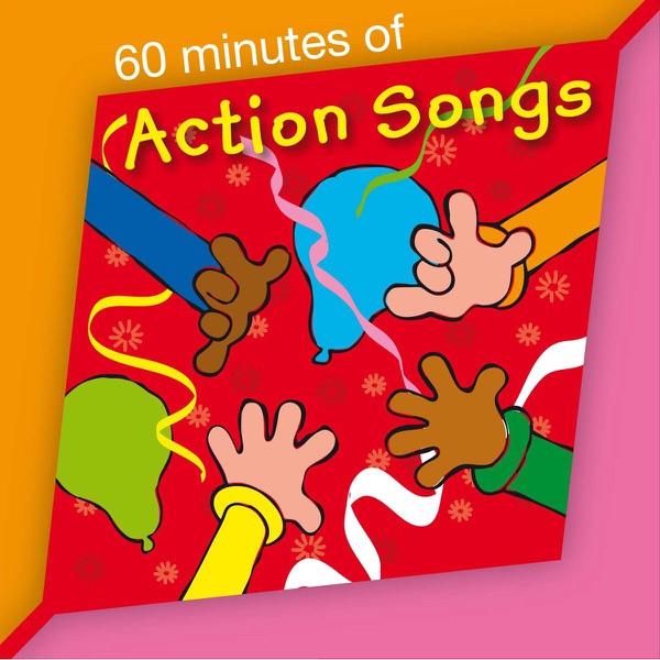 60 Minutes of Action Songs album cover