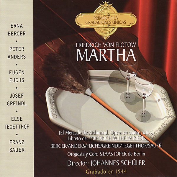 Flotow: Martha album cover