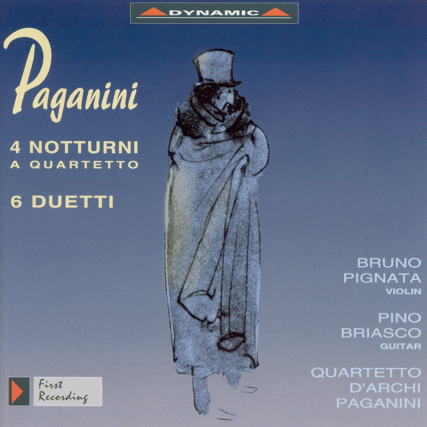 Paganini.: 4 Nocturnes, 6 Duets & Quartet No. 7 album cover