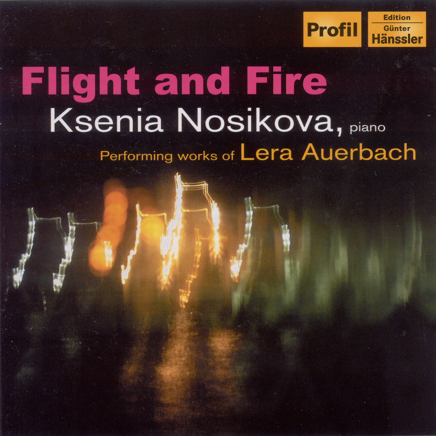 Auerbach: Piano Works album cover