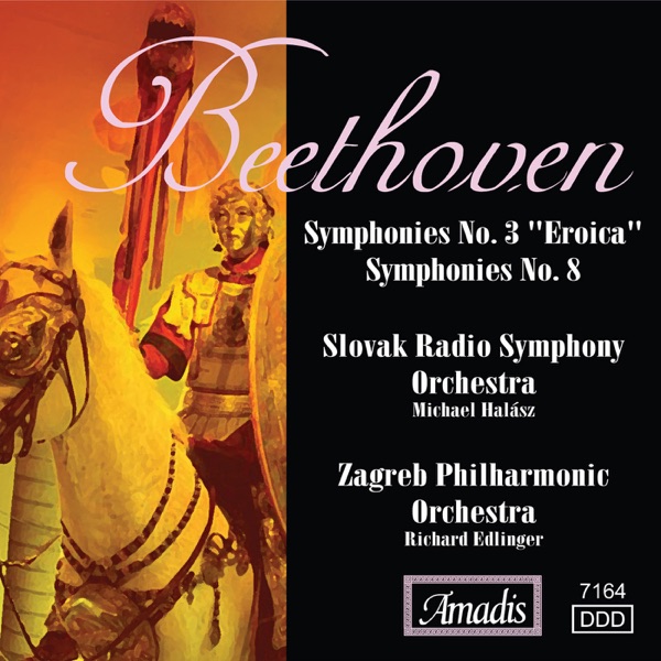 Beethoven: Symphonies Nos. 3 and 8 album cover