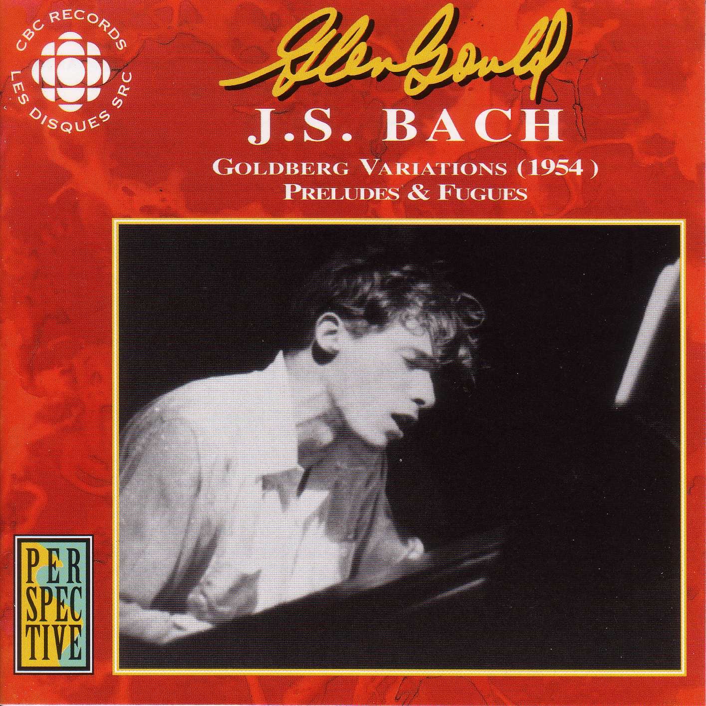 Gould, Glenn: Original Cbc Broadcasts - Bach, J.S. album cover