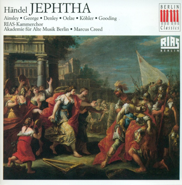 Handel: Jephtha album cover