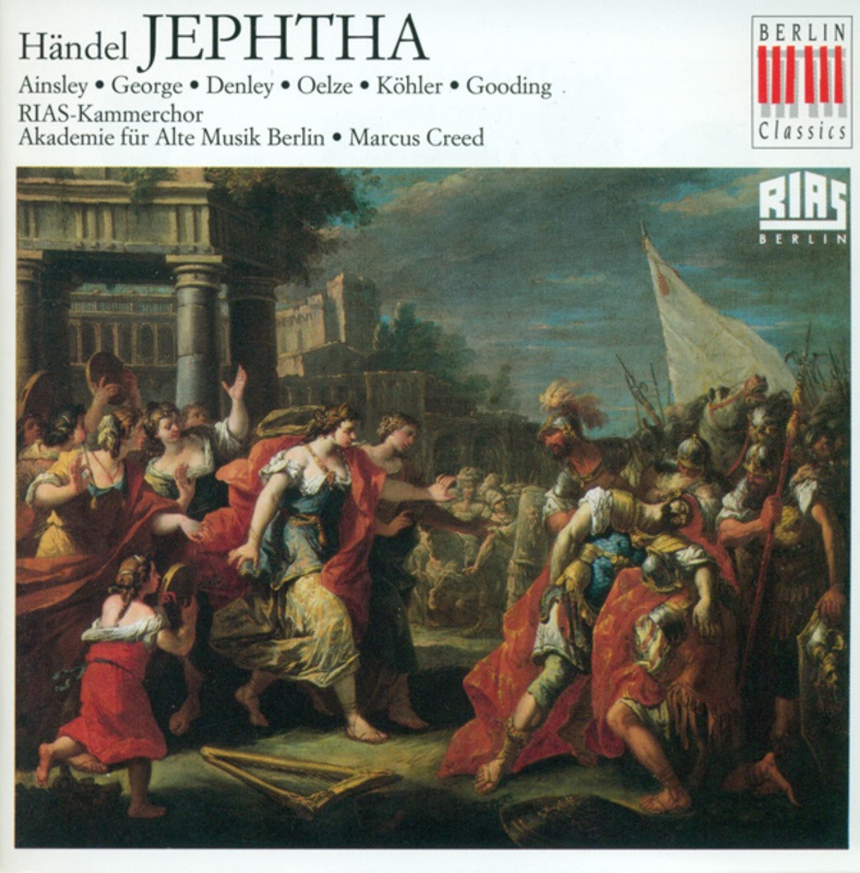 Handel: Jephtha album cover