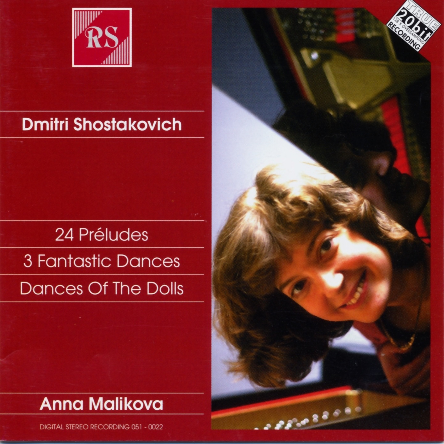 Shostakovich: 24 Préludes, Three Fantastic Dances & Dances of the Dolls album cover