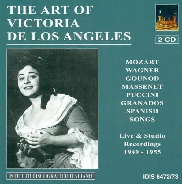 Vocal Recital: Angeles, Victoria De Los - Mozart, W.A. - Wagner, R. - Gounod, C.-F. - Massenet, J. - album cover