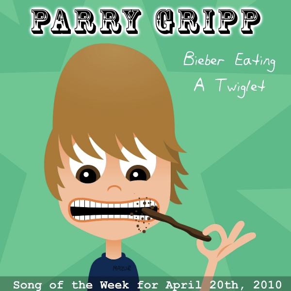 Bieber Eating A Twiglet album cover