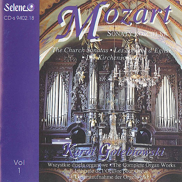 W.A. Mozart - The Church Sonatas album cover