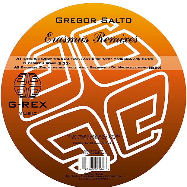 Erasmus Remixes album cover