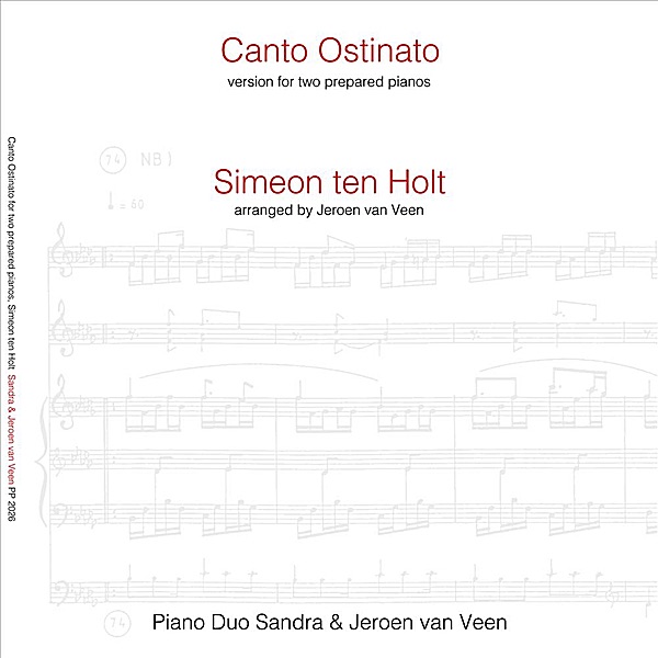 Canto Ostinato: In An Arrangement for Two Prepared Pianos album cover