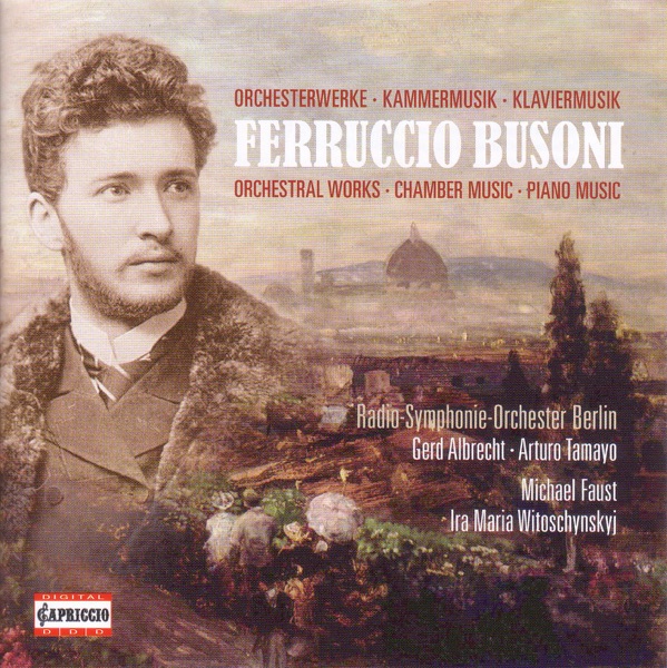 Busoni: Orchestral, Chamber and Piano Music album cover
