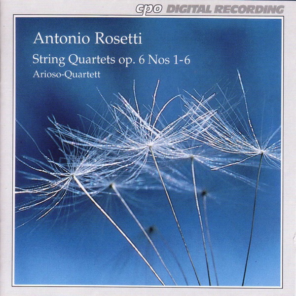 Rosetti: 6 String Quartets, Op. 6 album cover