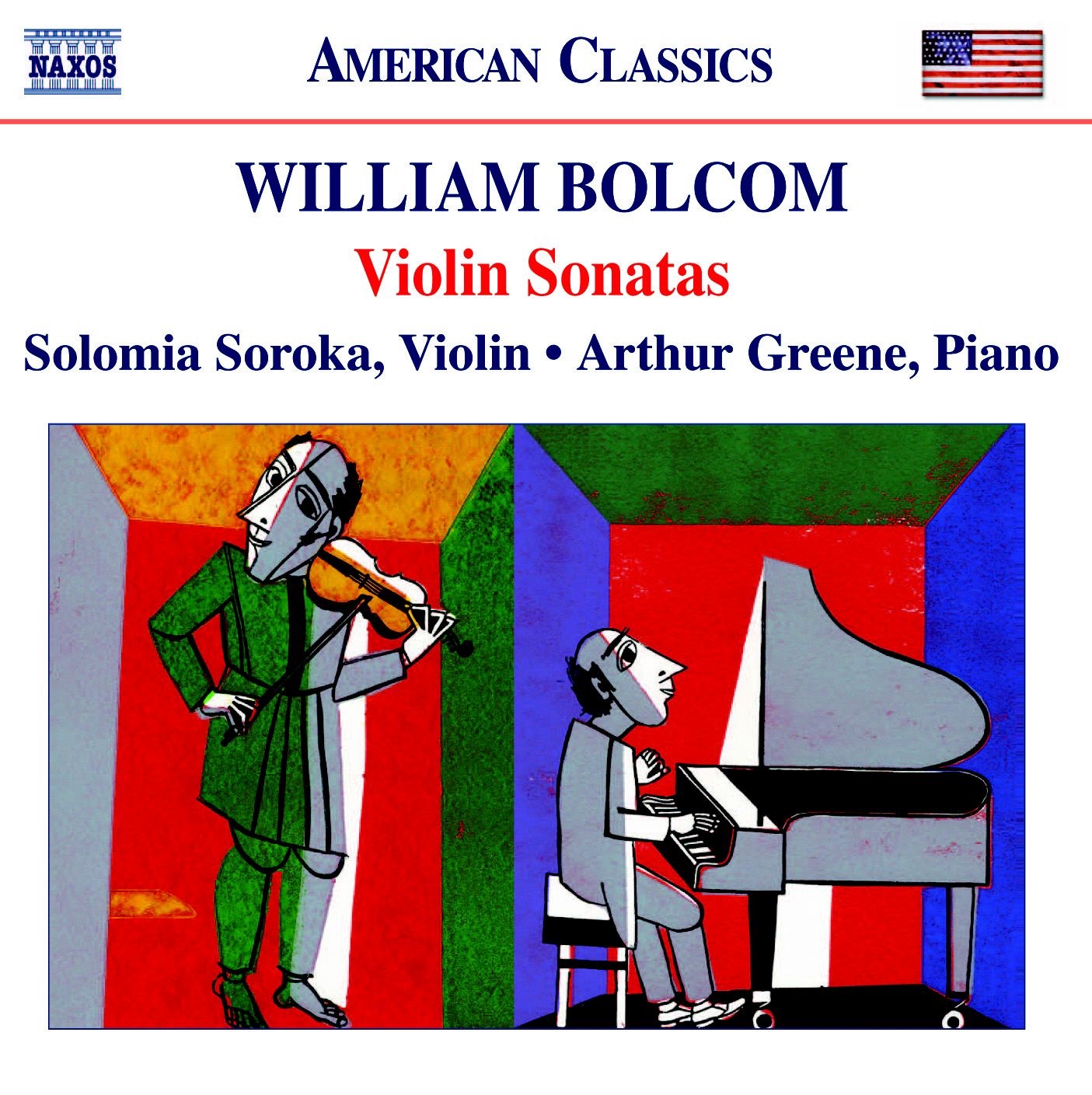 Bolcom: Violin Sonatas No. 1-4 album cover