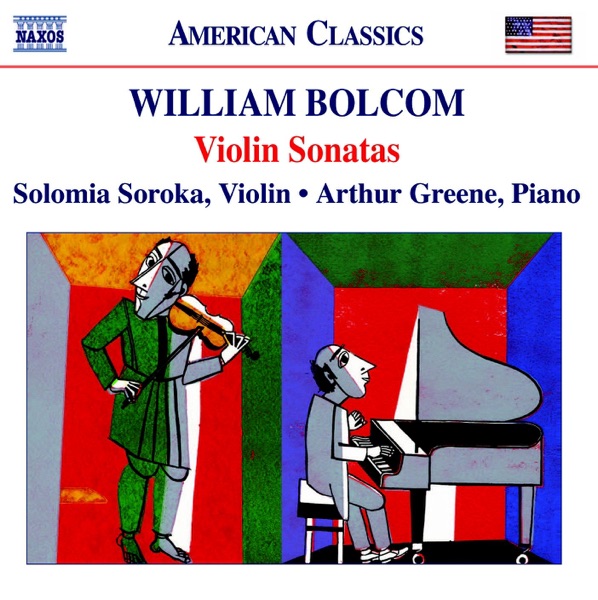 Bolcom: Violin Sonatas No. 1-4 album cover