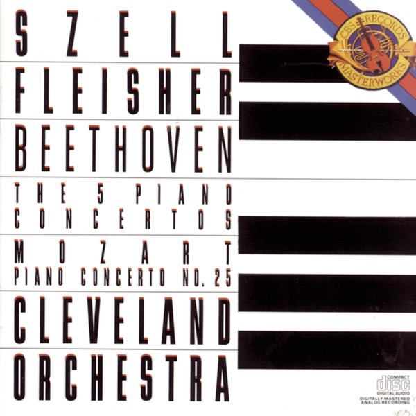 Beethoven: Five Piano Concertos & Mozart: Concerto No. 25 in C Major for Piano and Orchestra, K. 503 album cover