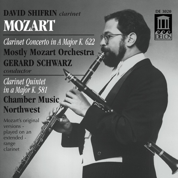 Mozart: Clarinet Concerto In A Major & Clarinet Quintet In A Major album cover