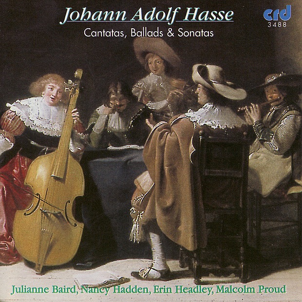 Hasse: Cantatas, Ballads & Sonatas album cover