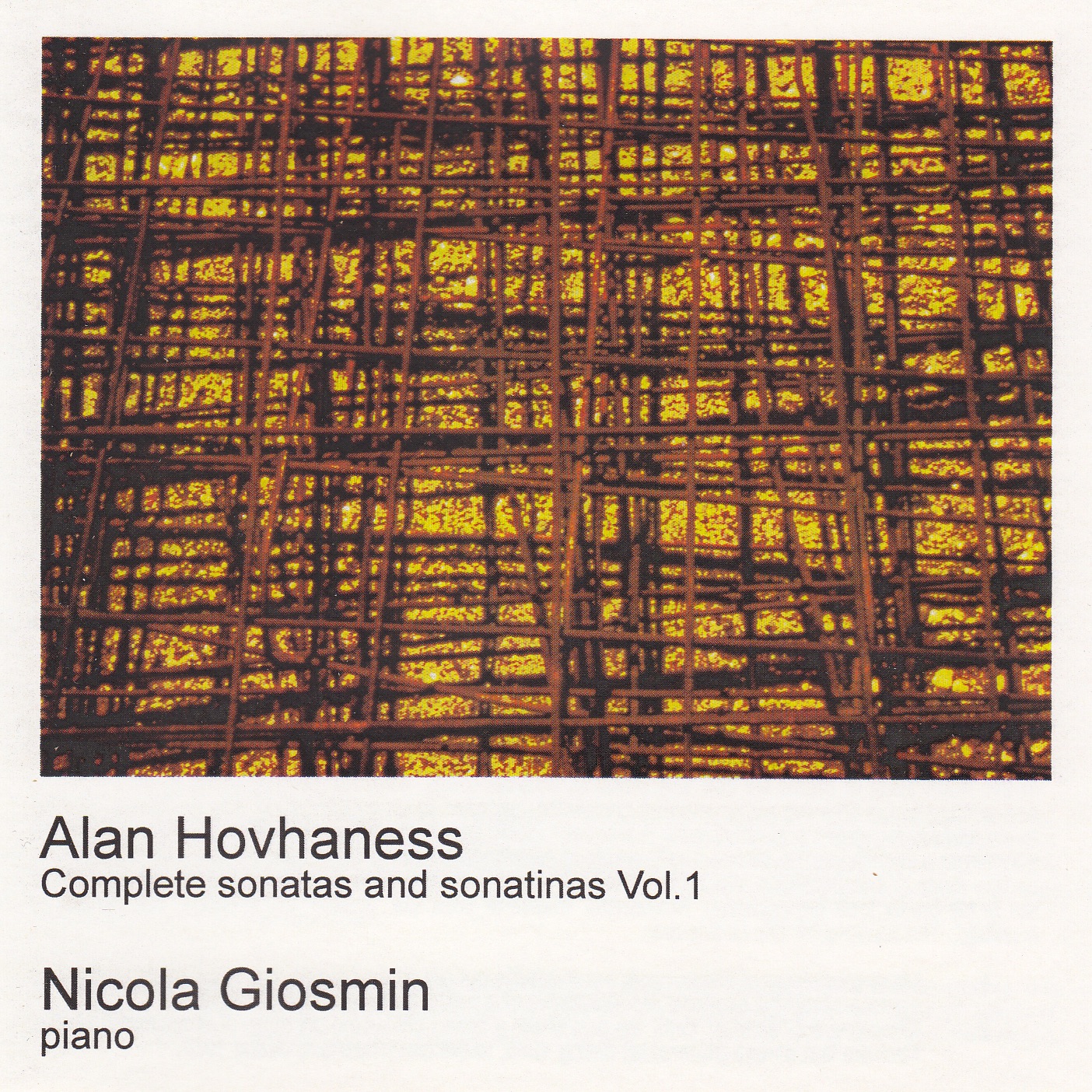 Hovhaness: Complete Sonatas and Sonatinas Vol.1 album cover